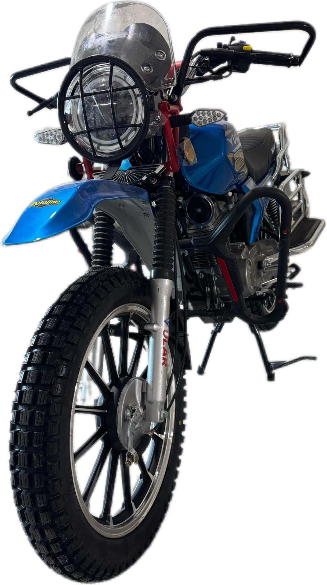 Мотоцикл ULAR R200-N7 синий, золотистый