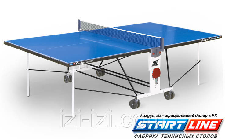 Всепогодный теннисный стол Start Line Compact Outdoor LX с сеткой