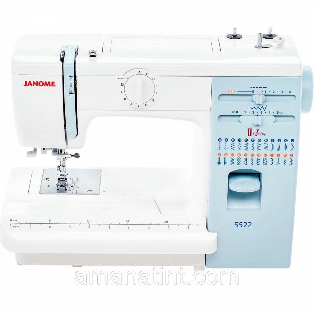 Швейная машинка Janome 5522 белая