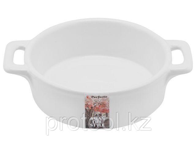 Супница керамическая, 17.4х13.2 см, серия ASIAN, белая, PERFECTO LINEA (PERFECTO LINEA) (17-117131)
