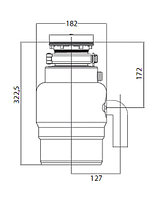 Пищевой измельчитель отходов TEKA TR34.1 V TYPE1