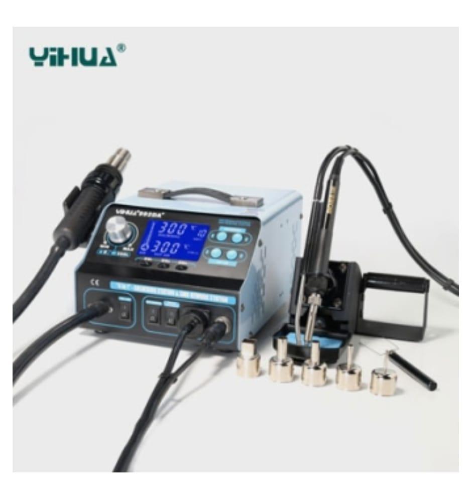 Паяльная станция Yihua-992DA+ термовоздушная