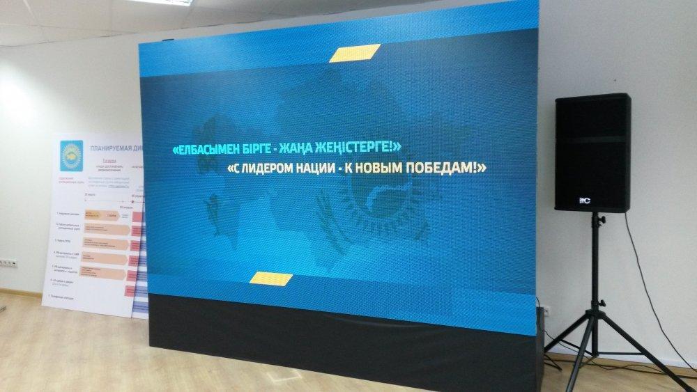 Светодиодный экран в аренду р3, размер 2м*3м