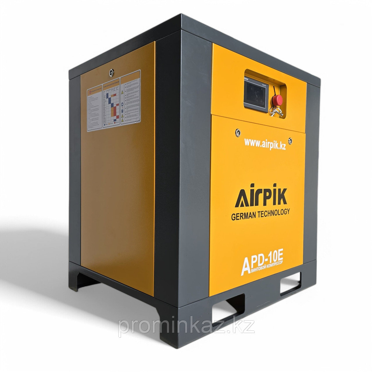 Винтовой компрессор APD-10Eco IP23, 8бар, -1,1 куб.м, 7,5кВт, AirPIK