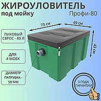 Жироуловитель Биофор Профи 1,0-80 с трубой 50 мм