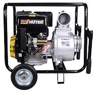 Мотопомпа Huter MPD-100 (Ø 100 мм | л/мин 1800 | л.с.15 | Высота напора м 32 | Глубина м 8 | для грязной воды)1
