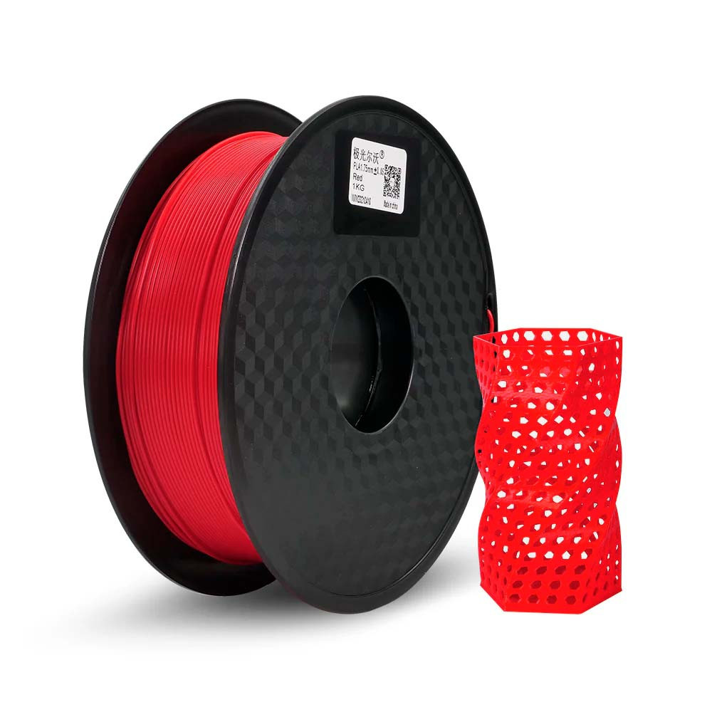 Пластиковая нить для 3D принтера PES (PETG) КРАСНЫЙ светоблокирующая