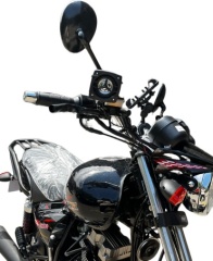 Мотоцикл BamX Okmax OK-180 черный, красный9