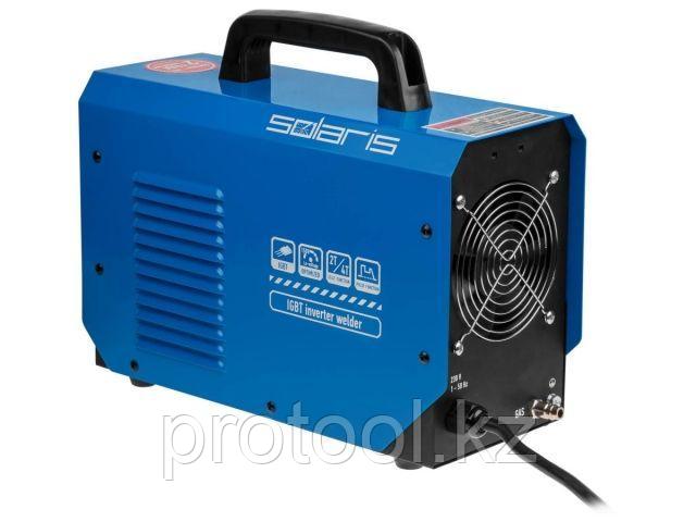 Инверторный аппарат аргонодуговой сварки SOLARIS TIG-200P (DC TIG; HF; Pulse; MMA; 180 A; 150 В-240 В)