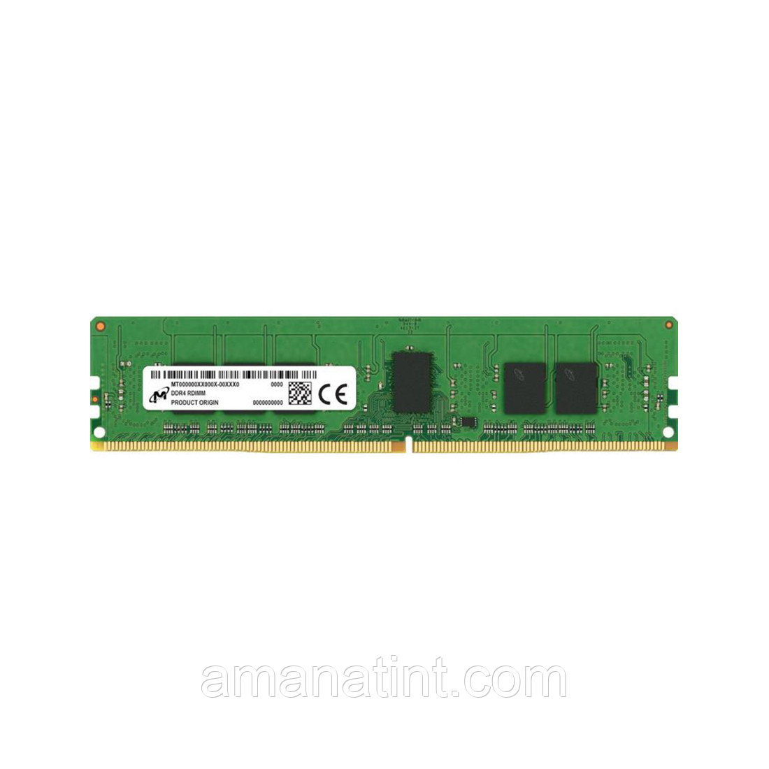 Модуль памяти Micron MTA9ASF1G72PZ-3G2R1 DDR4-3200 8GB 3200MHz 1RX8 LP ECC RDIMM