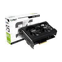 Видеокарта Palit GeForce RTX 3050 Dual (NE63050018P1-1070D) черный1