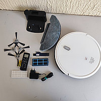 Робот-пылесос Elari SmartBot Turbo SBT-002T, моющий, контейнер 0.5+0.4л., 63дБ, 20Вт, 2600мАч, White