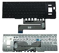 Клавиатура для ноутбука Asus Asus ROG GX550/ GX550LXS/ GX550LWS, белая подсветка, без рамки, черная