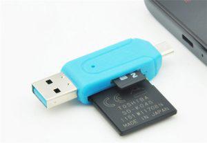 Card Reader Карт Ридер Адаптер USB 2.0 Micro USB