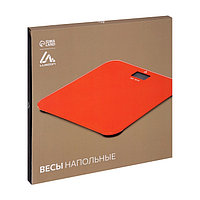 Весы напольные Luazon LVE-006, электронные, до 180 кг, 2хAAА (не в комплекте), оранжевые5