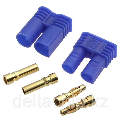 Разъём для RC моделей 30/50A RUICHI EC2 M+F/SET, защита от переполюсовки