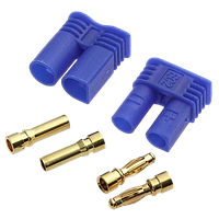 Разъём для RC моделей 30/50A RUICHI EC2 M+F/SET, защита от переполюсовки