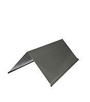Конек кровельный 150х150 мм L= 2 м, покрытие: Pural, вид: плоский