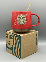 Кружка A Brand Starbucks Red Cup MegaGoods 410 керамика1