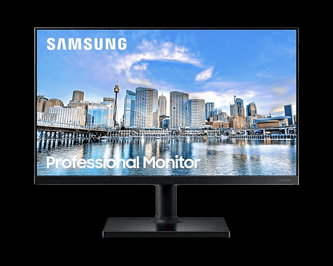 Монитор жидкокристаллический Samsung LF24T450FQIXCI 24" 16:9 1920x1080 75Hz IPS, плоский, 250cd/m2,