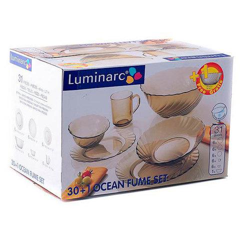 Сервиз столовый Luminarc Ocean Eclipse H0249 [31 предмет]