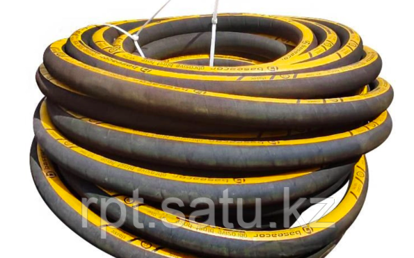 Рукав пескоструйный BASEACOR-32 P=12Бар DN 32х48 mm, 40м чёрный