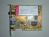 TV-тюнер (+FM radio) Genius Video Wonder DVB-T, PAL, SECAM, NTSC, PCI, +RC