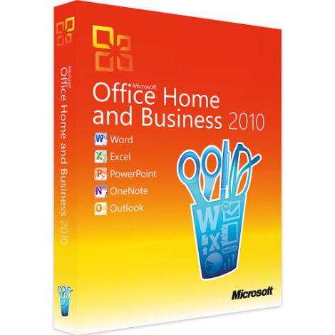Microsoft Office Home and Business 2010 Russian CEE PC Attach Key PKC Microcase (T5D-00705)
