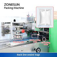 ZONESUN ZS-ZB350X горизонтальная упаковочная машина4