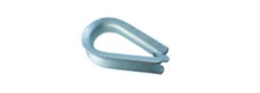 Коуш для стальных канатов (ТИП А) DIN 6899 6х7