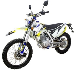 Мотоцикл Avantis Lux FX-250 черный, белый, желтый