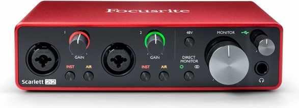 Звуковая карта Focusrite Scarlett 2i2 3rd Gen
