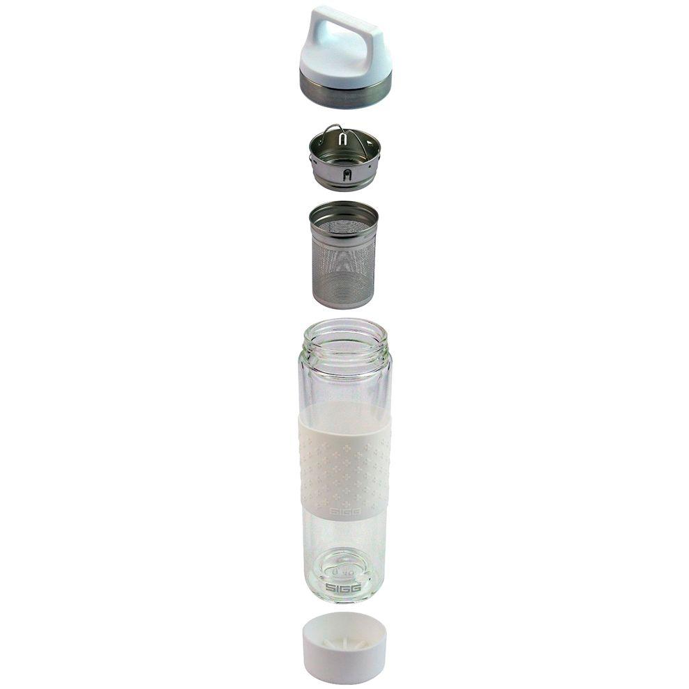 Бутылка для воды Glass WMB, белая (артикул 12869.60)
