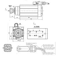 Шпиндель GDZ 120x103-4.5 (ER32) 380 В1