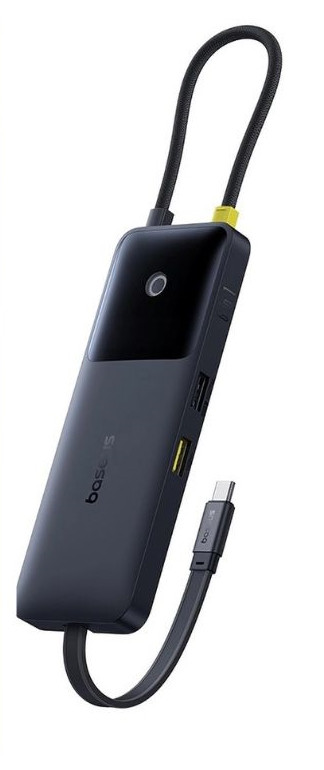 Хаб Baseus B00070902123-00 Type-C вход, 6 портов