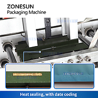 ZONESUN ZS-MS2TGF ПОЛНОСТЬЮ АВТОМАТИЧЕСКАЯ ВЫСОКОСКОРОСТНАЯ МАШИНА ДЛЯ РОЗЛИВА И ЗАПЕЧАТЫВАНИЯ ЖИДКОСТЕЙ С 24