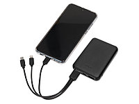 Портативное зарядное устройствоGrind, 5000 mAh, черный2