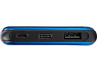 Внешний аккумулятор Forge v.2 металл, 10000mah, синий3