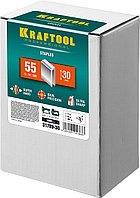 KRAFTOOL тип 18GA (55/90/C) 30 мм, 5000 шт, скобы для степлера (31789-30)1
