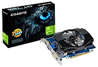 PCI-E 2048Mb GeForce GT730, Gigabyte GT 730, 700MHz/1600MHz, 128-bit,GDDR3,SPU 96,VGA,DVI,HDMI