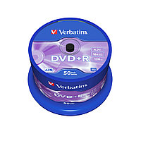 Диск DVD+R Verbatim (43550) 4.7GB 50штук Незаписанный1