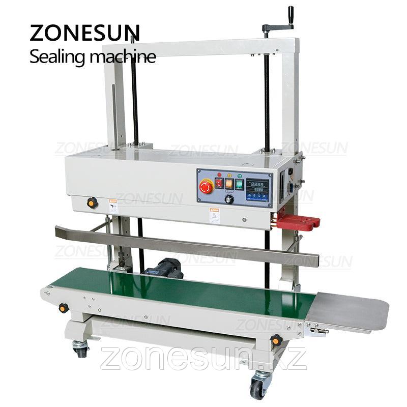 ZONESUN ZS-FR1100 АВТОМАТИЧЕСКАЯ МАШИНА НЕПРЕРЫВНОГО ЗАПЕЧАТЫВАНИЯ ВЕРТИКАЛЬНОГО ТИПА
