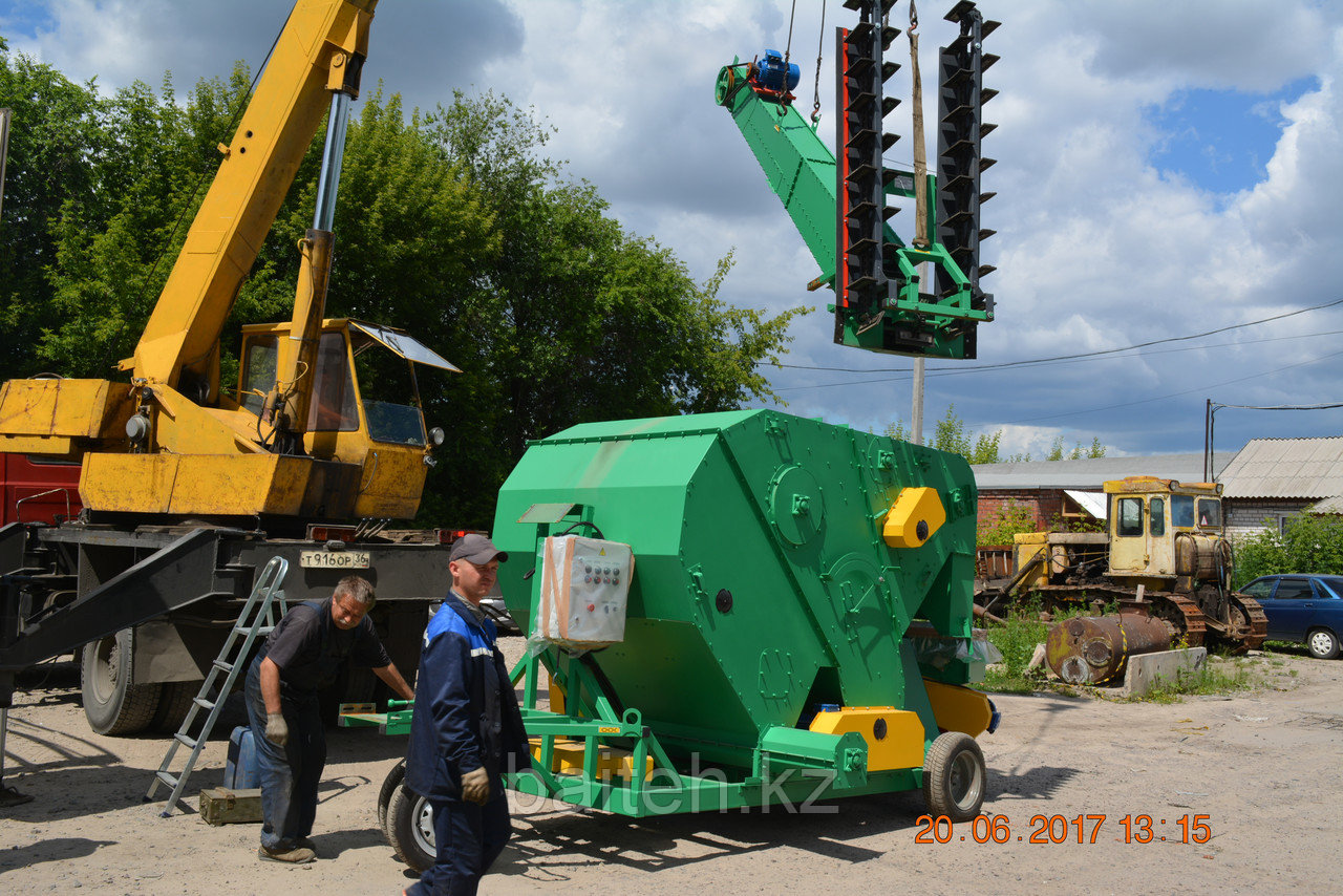Мобильный зерноочистительный комплекс МЗК-70 (предварительная очистка)