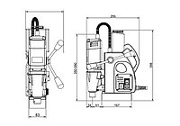 Магнитный сверлильный станок Schifler (автоподача) (SWC 35 AT-1100W)1