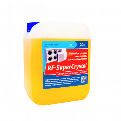 Чистящее средство (Концентрат) RF-SuperCrystal для климатического оборудования 5 л