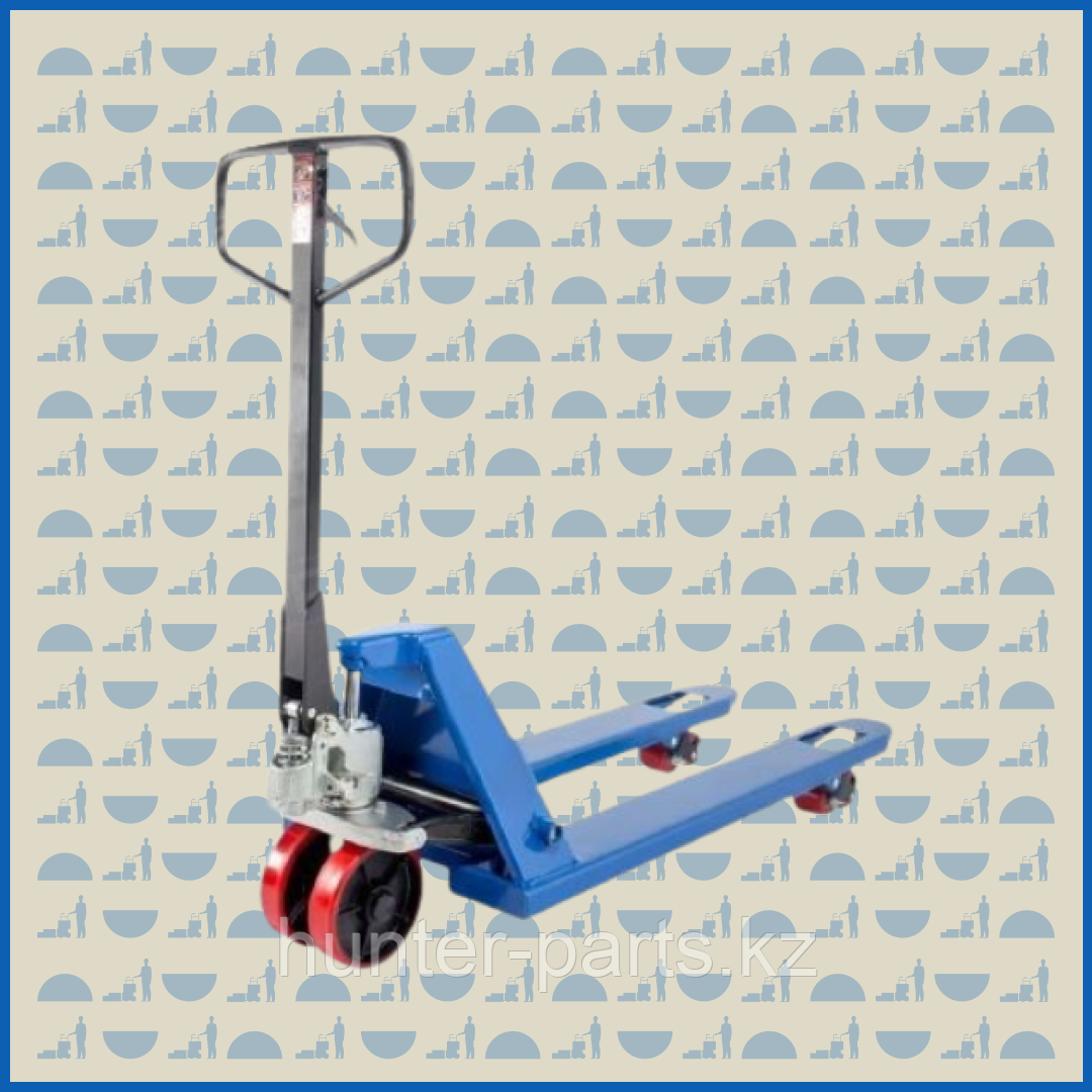 Тележка гидравлическая HUNTERPARTS 2500 кг 1150 мм AC(V) (полиуретановые колеса)