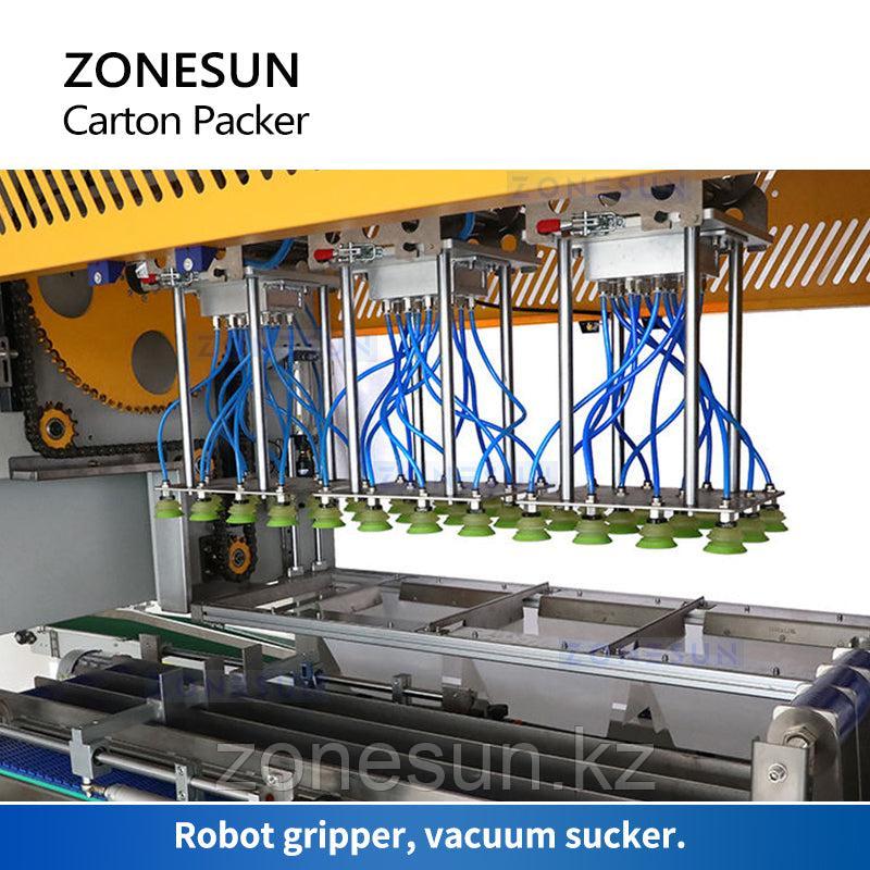 ZONESUN ZS-CPL АВТОМАТИЧЕСКАЯ УПАКОВОЧНАЯ МАШИНА ДЛЯ ЗАПАЙКИ КАРТОННЫХ КОРОБОК
