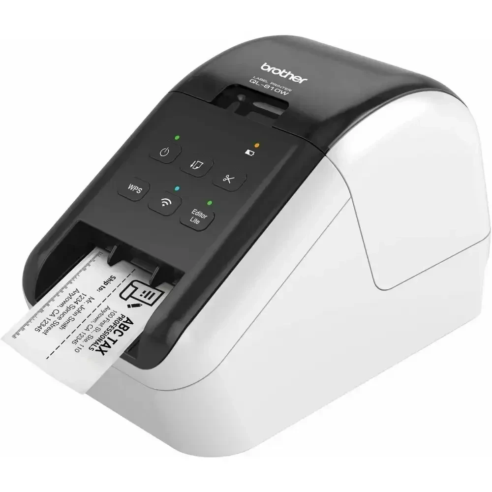 Принтер для печати этикеток Brother QL-810W с поддержкой USB и Wi-Fi