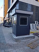 Охранные будки 1,5х1,5 с козырьком3