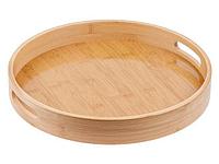 Поднос бамбуковый, круглый, 35см, BAMBOO, PERFECTO LINEA (PERFECTO LINEA) (38-350000)1